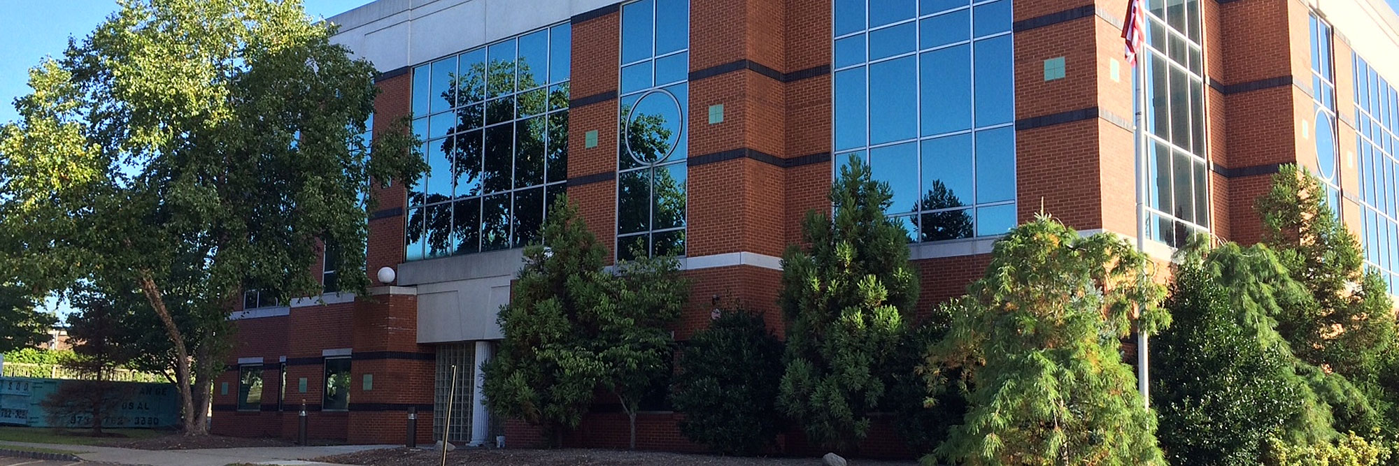 hero background image of medical office